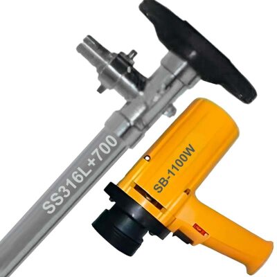Bomba para barril BTS-SB-1100W+SS316L-700mm (velocidad constante)