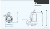 Погружний насос Dreno BIC 32-2/028 M з двоканальним робочим колесом
