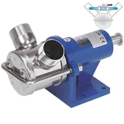 Bomba de impulsor para bombeo de pulpa y jugo de tomate LIVERANI MAJOR 60 S/P +BY-PASS NR 175-1400rpm, sin motor