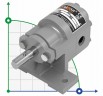 Kupar KHP Zahnradpumpe 1/2 Zoll-C, AISI 316, 0,19-0,5 m3/h rostfrei