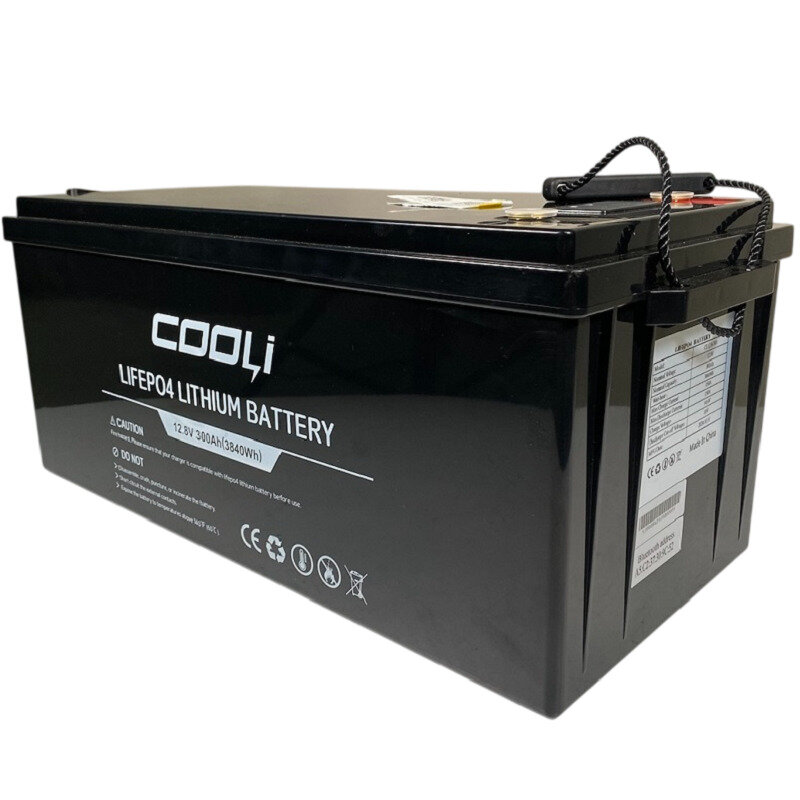 Акумуляторна батарея CL-12,8V 300Ah, LiFePO4, LFP ABS Shell напольний з Bluetooth та дисплеєм