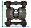 Bomba neumática de diafragma BOXER 522 PVDF IB522FCMTTFT--