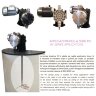 Нержавіючий мембранний насос-дозатор для змішувачів AQUA MVN, AISI 316L 252 л/год, 5 бар, 0,55 кВт, 380В