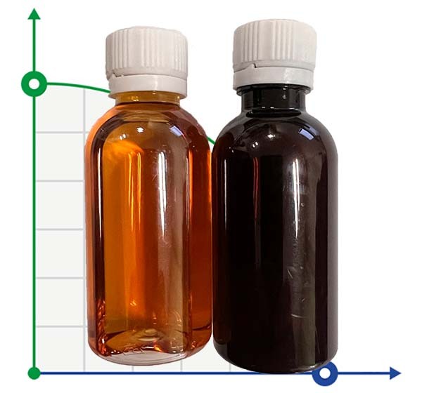 Set of enzyme preparations per 100 kg of grain, flour, alpha -amylase - 25 ml, glucoamylase - 25 ml