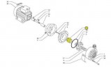Sello mecánico para MB 80/140, VITON