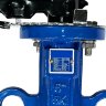 PN16 DN150 Затвор дисковый поворотный Баттерфляй, чугунный корпус, диск AISI 304, Seat EPDM