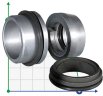 Механическое уплотнение к насосу Grundfos Sarlin R-706SSO 25, SIC/SIC/SIC/SIC, VITON