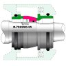 Механическое уплотнение к насосу Grundfos Sarlin R-706SSO 25, SIC/SIC/SIC/SIC, VITON