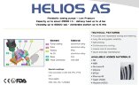 Шланговый химический насос FLUIMAC HELIOS AS 10 FX 35 л/ч, 0,18 кВт, 35 об/мин