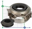 Dichtungen für Pumpen Grundfos CM, CME und Booster R-706D 16, SIC/SIC, VITON, 304