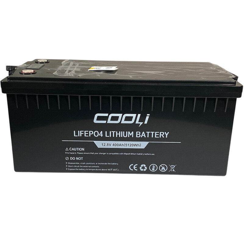 Акумуляторна батарея CL-12,8V 400Ah, LiFePO4, LFP ABS Shell напольний з Bluetooth та дисплеєм