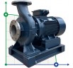 BGWH 40-100 (6.3/12.5), 0.75kW, 2880 - pompe horizontale en acier inoxydable