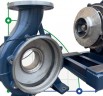 BGWH 40-100 (6.3/12.5), 0.75kW, 2880 - pompe horizontale en acier inoxydable