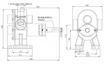 Kupar KHP Edelstahl Zahnradpumpe 1 Zoll-C, AISI 316, 2-5 m3/h für Chemie