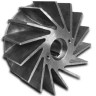 Impeller for pump 2BV5161, 375 mm, AISI 304