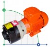 ADH 100 PVDF/B/0.75HP/TF/2800/BSP - pompe centrifuge horizontale