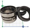Механическое уплотнение R-M010D 24, CAR/SIC/CAR/SIC, EPDM, 304, аналог Roten 822 842 844, LIDERING LMS10D, Burgmann M74-D, AESSEAL M010D, Anga VD