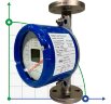 DN15 Витратомір ротаметр з нержавіючої сталі KLZZ PN6 (liquid alcohol mixture C2H5OH 96%), 5-50  l/h, 4-20mA, Ex