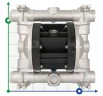 Pneumatyczna pompa membranowa BOXER 81 Alu IB81-AL-HTTLT--