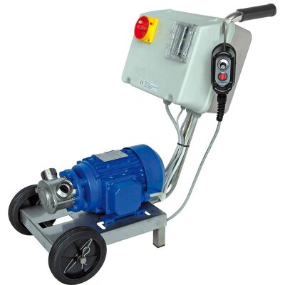 Імпелерний насос LIVERANI INV MINI 3/4" NR TF 0,56 кВт, 180-1400 об/хв, 380В з частотником, пультом дистанційного управління (15 м), на візку