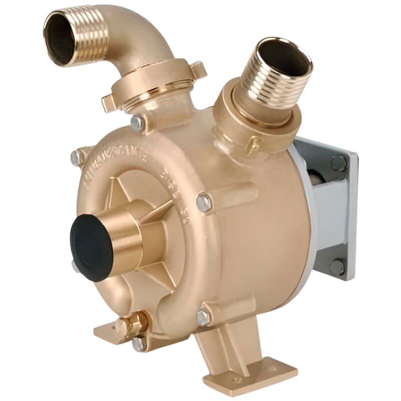 Pompe vortex pour vidange de cales LIVERANI MID 40, 120 l/min, bronze, pour moteur hydraulique