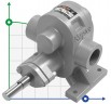 Kupar KHP Zahnradpumpe 1 1/2 Zoll-C, AISI 316, 4-11, 5 m3 / h für viskose chemische Produkte