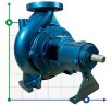 Bomba de extinción ENP 80-250, 150/100, 90kW, 2900 rpm sin motor