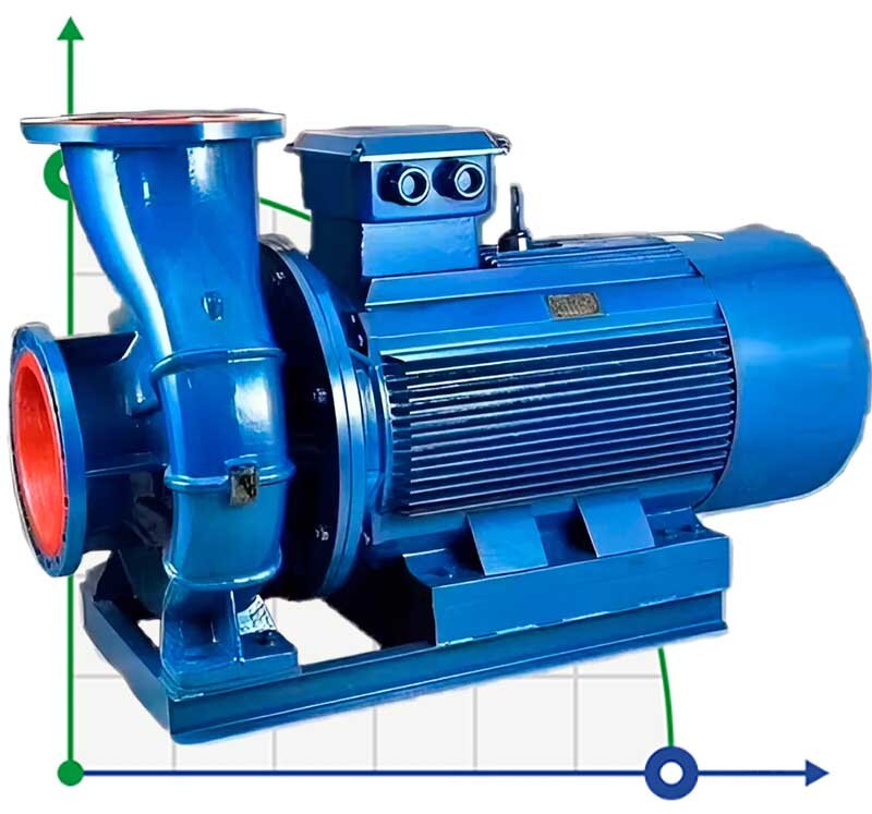 TKW 65/170-7.5/2 (43,5/38), 7,5 kW, 2900 нorizontal centrifugal pump