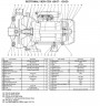 Pumpe Ebara CD(X) 120/07, 380V