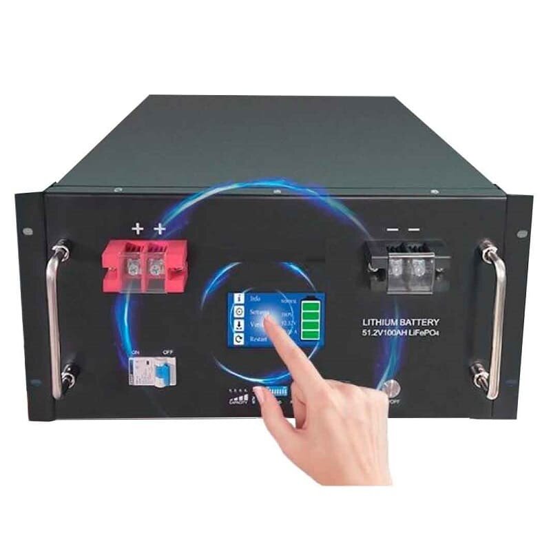 Battery CLR-48V 300Ah, LiFePO4, LFP with touch screen, rack-mounted
