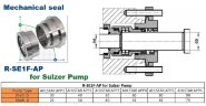Cartridge seal for pump Sulzer Ahlstar APP5 R-SE1F-AP 80, SIC/SIC, VITON, 316