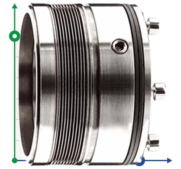 Uszczelnienie pompy R-MFL WT80 80, CAR/SIC, GRAPHITE, AM350/316