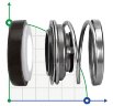 Mechanical seal R-110 20, CAR/CER, NBR, 304