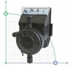 Bomba dosificadora PDE HC100 06-02 230V PP-GL-VT