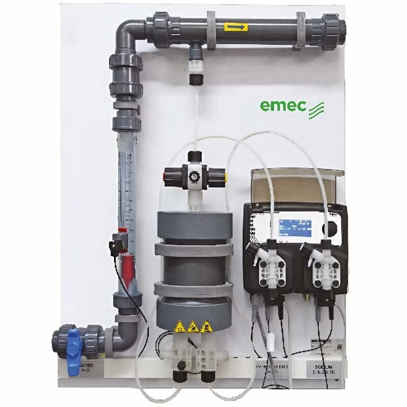 Генератор діоксиду хлору EMEC LOTUS EASY 8-80 г/год, система виробництва, дозування та контролю діоксид хлору для дезінфекції води
