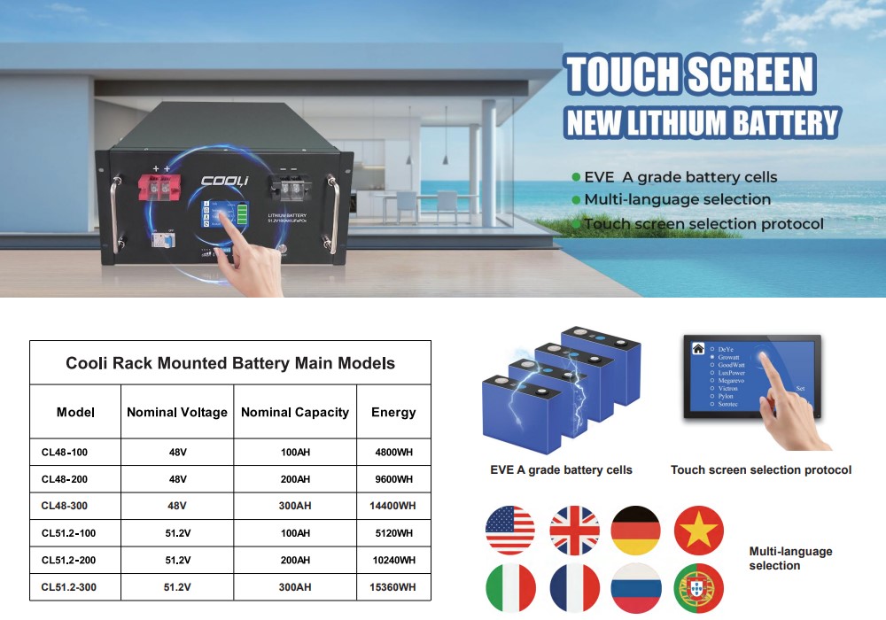 Batteries et accumulateurs LiFePO4 pour les centrales solaires et éoliennes